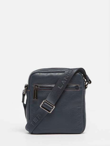 Cross Body Tas Lancaster Blauw soft vintage homme 24 ander zicht 4