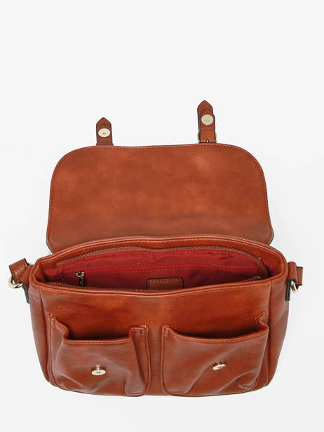 Cross Body Tas Toscane Hexagona Bruin toscane 579732 ander zicht 3