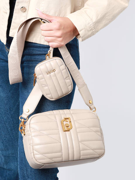 Cross Body Tas Achala Liu jo Beige achala AF3125 ander zicht 1