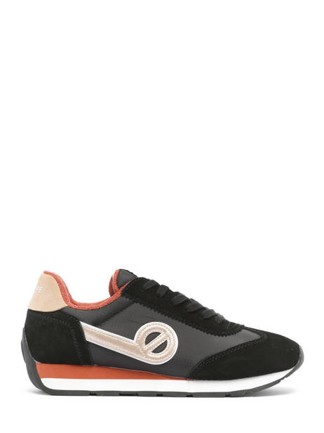 Sneakers City Run Jogger Uit Leder No name Zwart accessoires HRCA0415