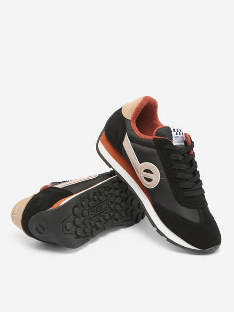 Sneakers City Run Jogger Uit Leder No name Zwart accessoires HRCA0415 ander zicht 1