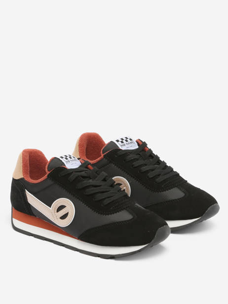 Sneakers City Run Jogger Uit Leder No name Zwart accessoires HRCA0415 ander zicht 4