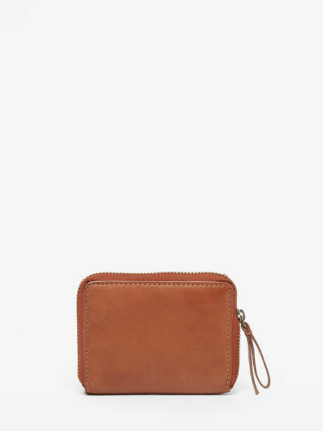 Portemonnee Leder Biba Bruin heritage BT12 ander zicht 1