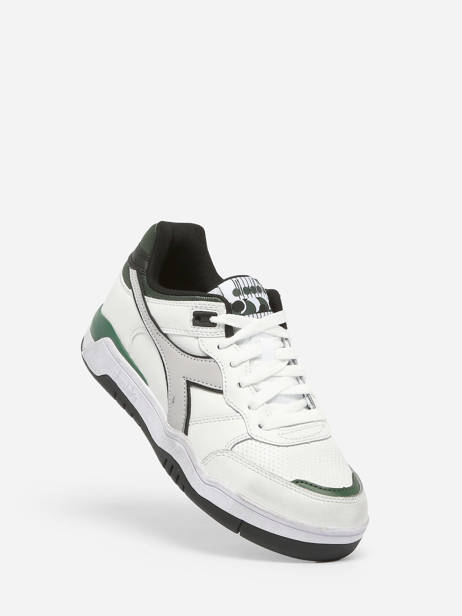 B.56 Icona Sneakers Uit Leder Diadora Wit unisex 94250060 ander zicht 1