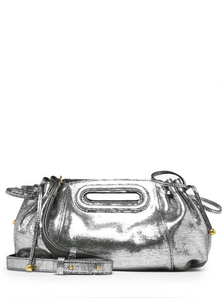 Cross Body Tas Metal Glitter Metal Glitter Leder Gerard darel Zilver metal glitter Y447