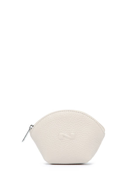 Portemonnee Leder Nathan baume Beige original n 340N