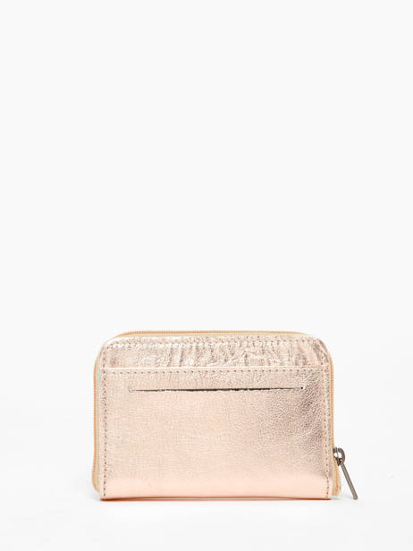 Portemonnee Leder Etincelle IrisÃ©e Etrier Roze etincelle irisee 74701 ander zicht 2