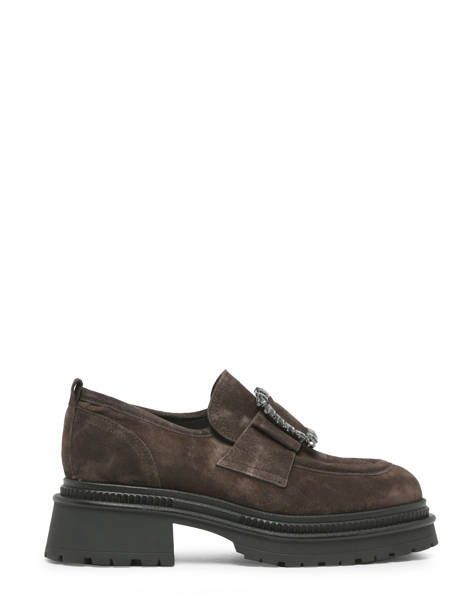 Mocassins Uit Leder Alpe Bruin women 27261134