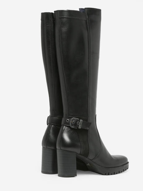 Laarzen Met Hak Evie Uit Leder Dorking Zwart theme D8955 ander zicht 3