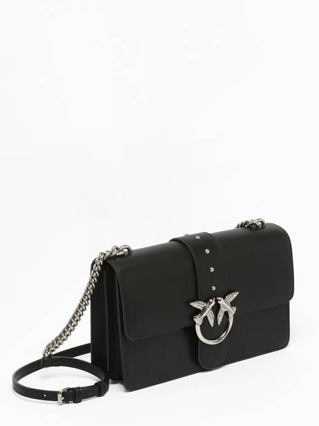 Cross Body Tas Love Bag Icon Pinko Zwart love bag icon AF1 ander zicht 2