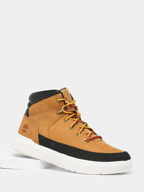 Sneakers Seneca Bay Uit Leder Timberland Bruin men A62DD231 ander zicht 1