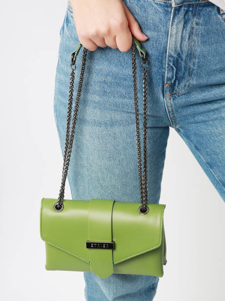 Cross Body Tas Jana Bloc Etrier Groen jana bloc EJBC002R ander zicht 1