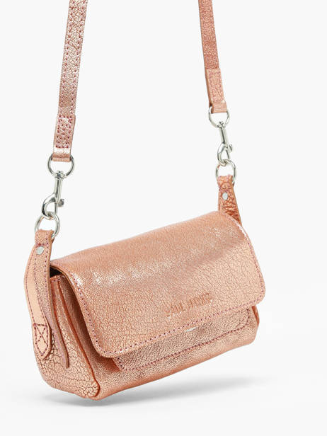 Cross Body Tas Vintage Paul marius Roze vintage 355462 ander zicht 2