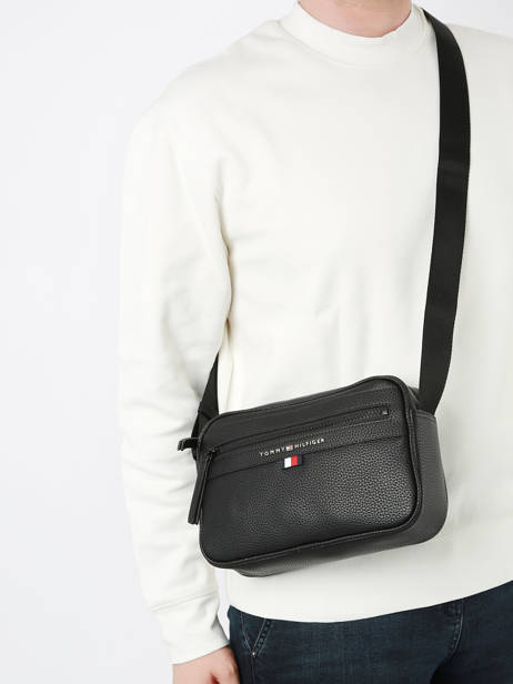 Cross Body Tas Tommy hilfiger Zwart essentiel AM12093 ander zicht 1