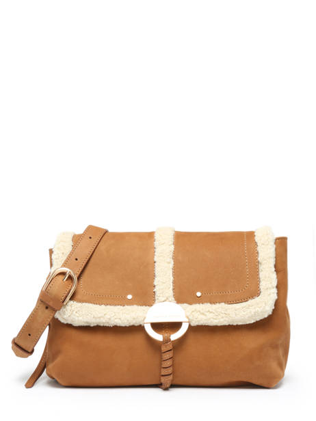 Cross Body Tas Othilia Leder Vanessa bruno Bruin othilia 30V40813