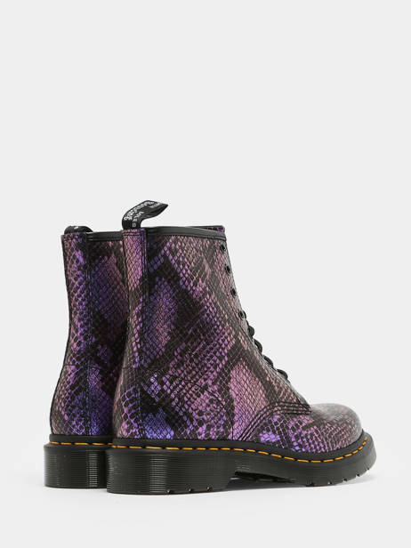 Enkellaarsjes 1460 Viper Uit Leder Dr martens Violet women 31027719 ander zicht 3