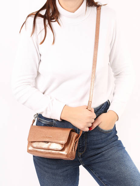 Cross Body Tas Vintage Paul marius Roze vintage 355462 ander zicht 1