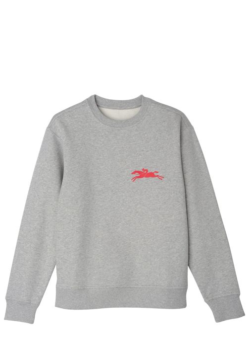 Longchamp Coton T-shirt/parÃ©o Grijs