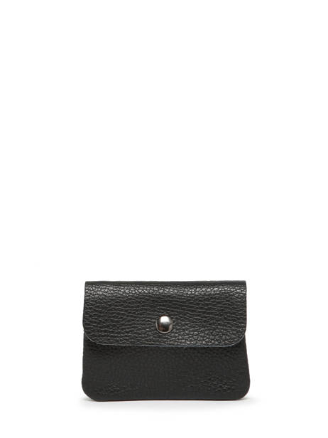 Portemonnee Caviar Leder Milano Zwart caviar CA23092