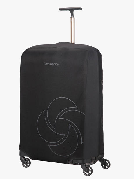 Kofferhoes Samsonite Zwart global ta 121223 ander zicht 1