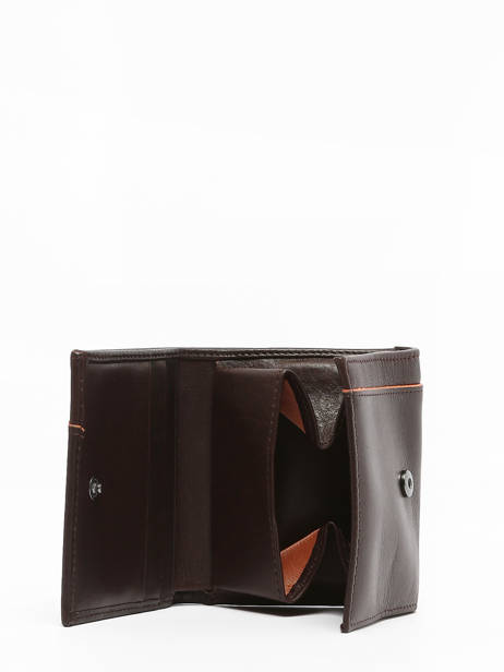 Portemonnee Met Kaarthouder Leder Arthur & aston Bruin ennis 771 ander zicht 1