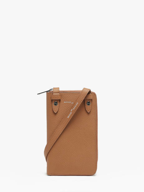 Telefoonetui Pocket Leder Nathan baume Bruin n city 3 ander zicht 4