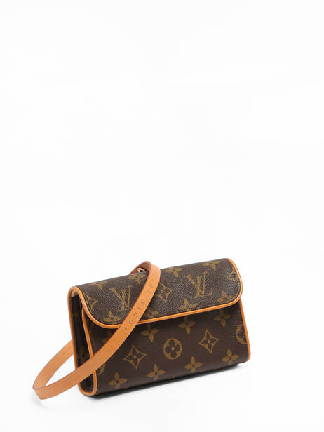 Preloved Louis Vuitton Heuptasje Florentine Monogram Brand connection Bruin louis vuitton AAX5645 ander zicht 2