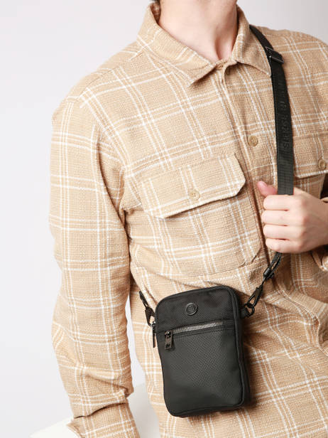 Cross Body Tas Serge blanco Zwart control 753135 ander zicht 1