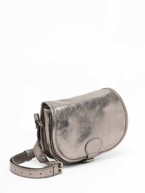 Cross Body Tas Vintage Leder Paul marius Zilver vintage BOHEMIEN ander zicht 2