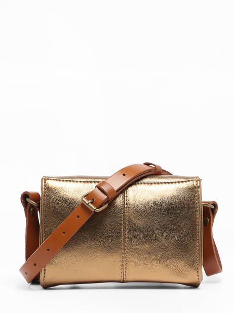 Cross Body Tas Mini Indispensable Leder Paul marius Goud vintage MINI ander zicht 4