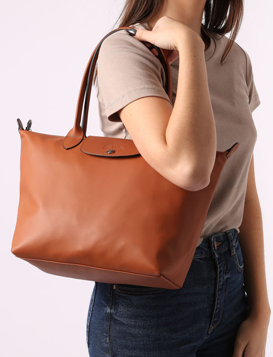 Longchamp Le pliage xtra Schoudertas Bruin
