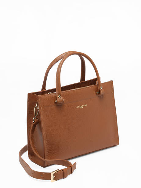 Handtas Foulonne Double Lancaster Bruin foulonne double 63 ander zicht 2