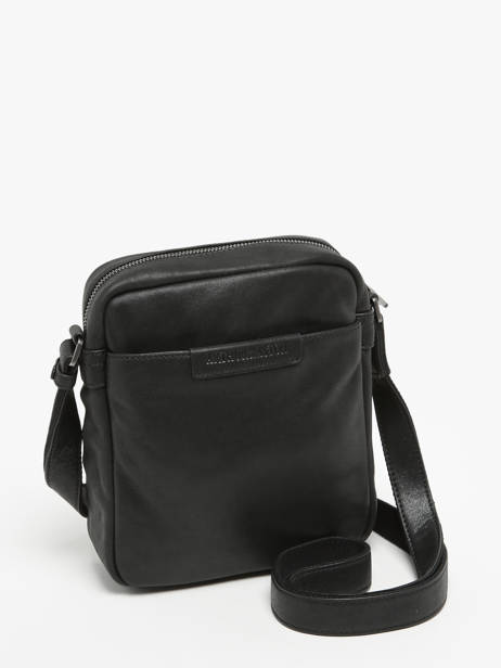 Cross Body Tas Arthur & aston Zwart diego 1438-25 ander zicht 2