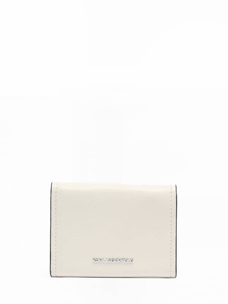 Portefeuille Leder Karl lagerfeld Wit k ikonic 2.0 240W3235 ander zicht 2