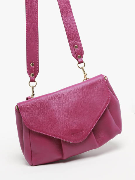 Cross Body Tas Suzon M Art DÃ©co Leder Paul marius Violet la suite art deco SUZOMART ander zicht 2