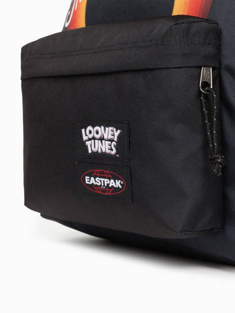 Rugzak 1 Compartiment Eastpak Zwart eastpak x looney tunes FM02556 ander zicht 2