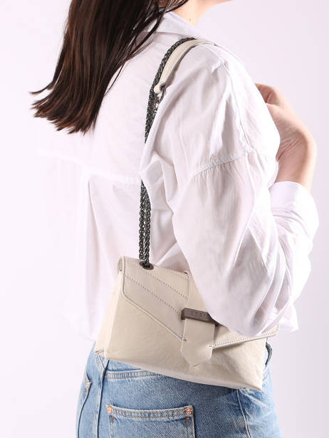 Cross Body Tas Jana Amour Leder Etrier Wit jana amour EJAM002R ander zicht 1