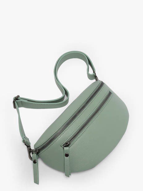 Heuptasje Caviar Leder Milano Groen caviar CA23111 ander zicht 2