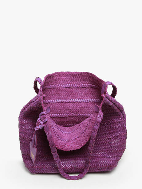 Schoudertas Heritage Leder Biba Violet heritage RUB1L ander zicht 3