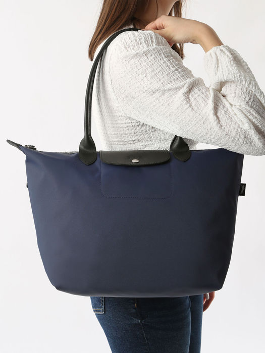 Longchamp Le pliage energy Schoudertas Blauw