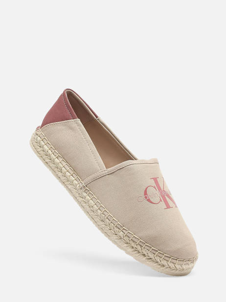 Espadrilles Calvin klein jeans Beige women 13760JX ander zicht 1