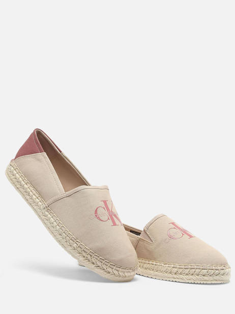 Espadrilles Calvin klein jeans Beige women 13760JX ander zicht 2