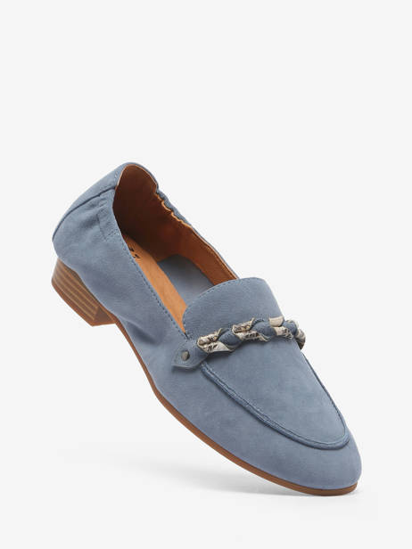 Mocassins Zanga Uit Leder Mam'zelle Blauw women 4154304 ander zicht 1