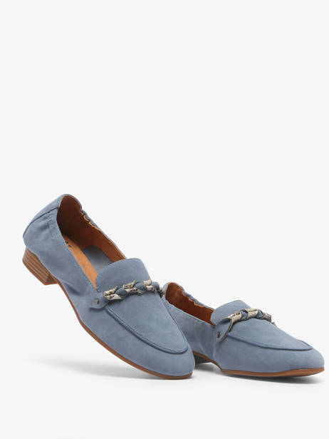 Mocassins Zanga Uit Leder Mam'zelle Blauw women 4154304 ander zicht 2