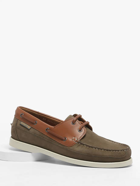 Bootschoenen Uit Leder Mephisto Groen men P5141490 ander zicht 1