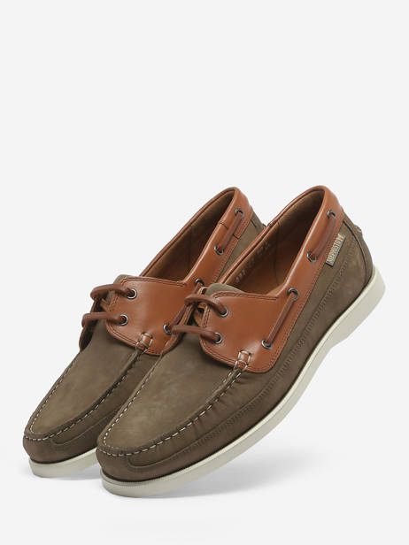 Bootschoenen Uit Leder Mephisto Groen men P5141490 ander zicht 2