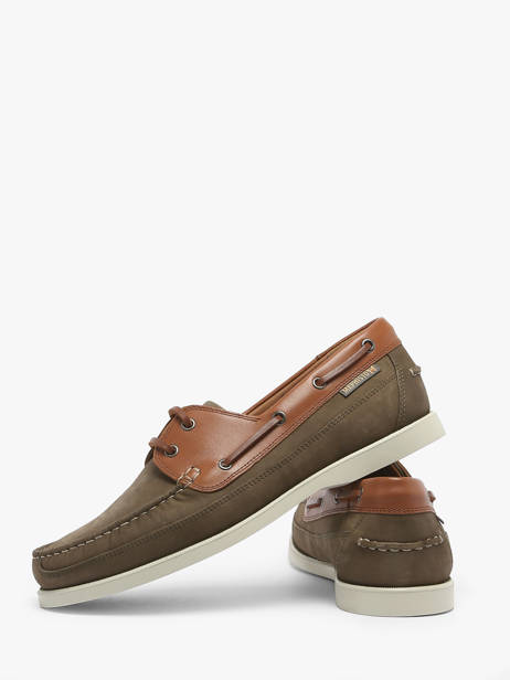 Bootschoenen Uit Leder Mephisto Groen men P5141490 ander zicht 3