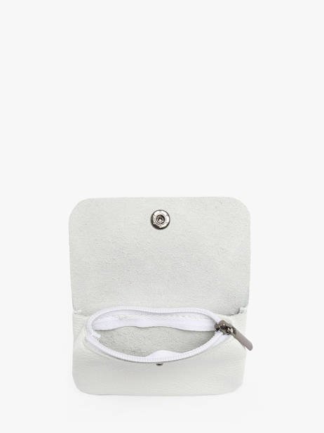 Portemonnee Caviar Leder Milano Wit caviar CA23092 ander zicht 1