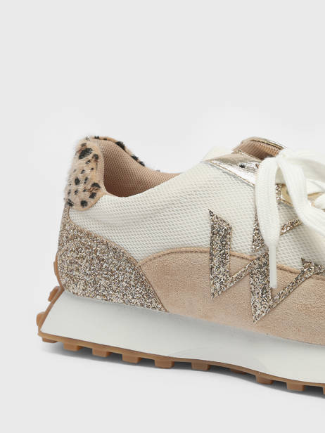 Sneakers Faustine Vanessa wu Beige women BK2655BG ander zicht 1