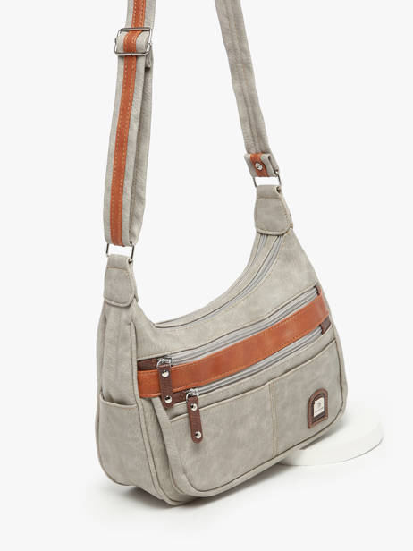 Cross Body Tas Basic Miniprix Grijs basic DD169 ander zicht 2